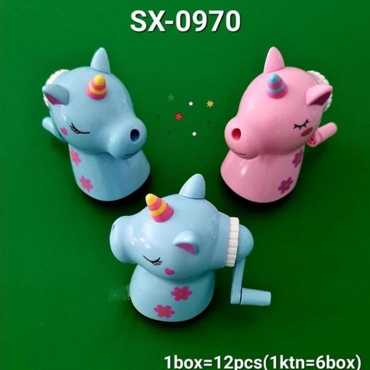 

VIRAL Serutan putar unicorn / serutan meja unicorn fgk-24