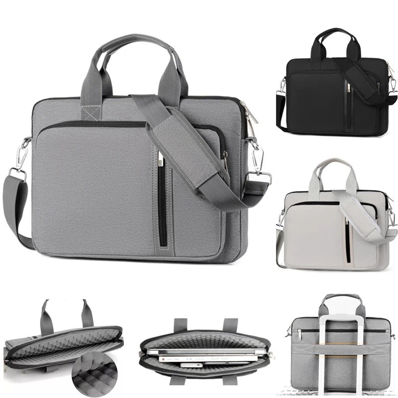 

Tas Laptop 14/15.6/17.3 Inci Tas Kantor Tas Tangan Bahu Penutup Notebook Tahan Air Kantor Bisnis Pria Mohon |707EA2CF|