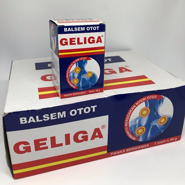 (Lusinan) Balsem Geliga 40 Gram