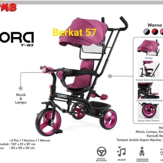 Sepeda Anak Roda 3 Pmb T-10
