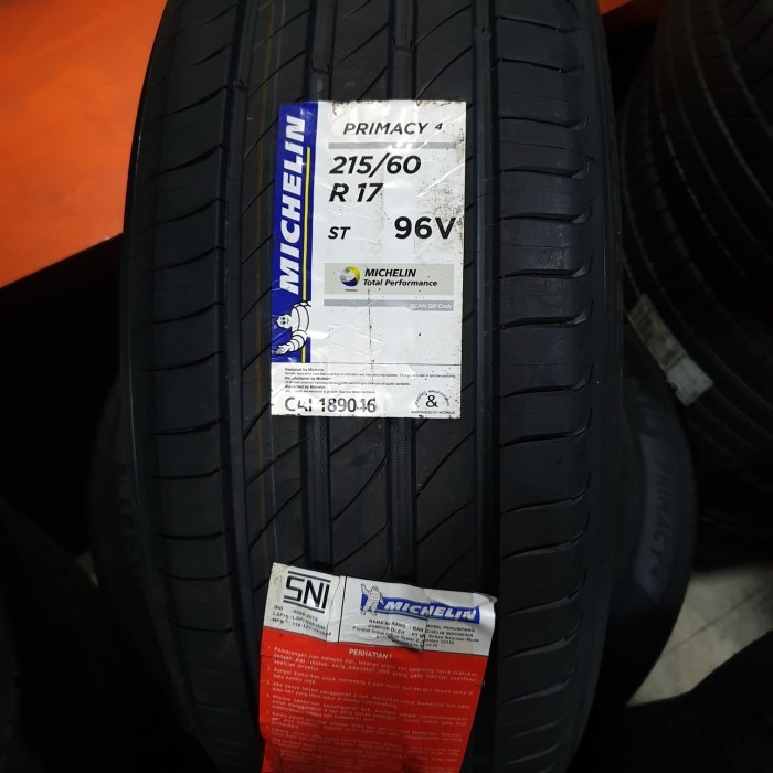 Bebas Ongkir Ban Michelin Primacy 4 215/60 R17