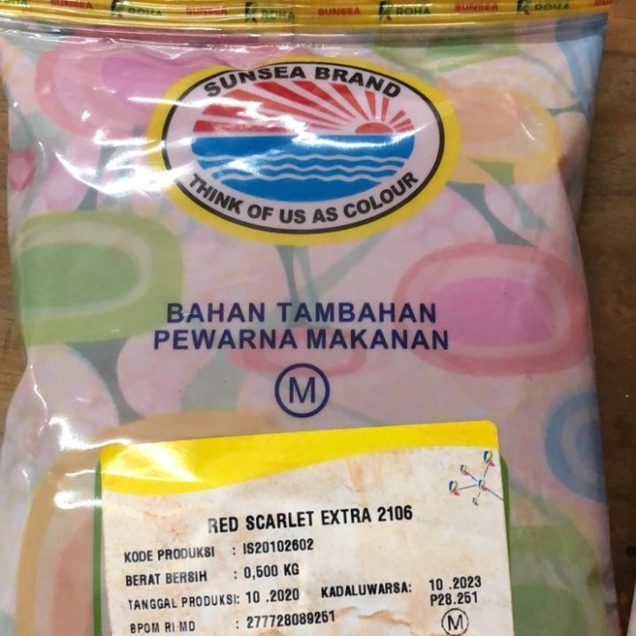 

Pewarna makanan Roha red scarlet extra 2106