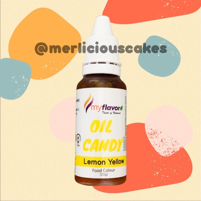 

Lemon Yellow Candy Oil for Chocolate My Flavor