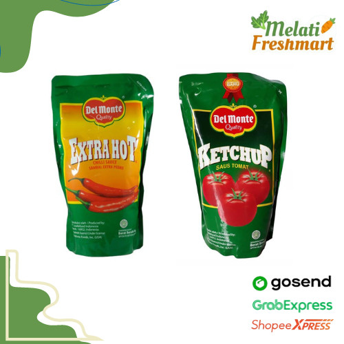 

DelMonte Pouch Extra Hot, Tomato 1kg - Melati Freshmart