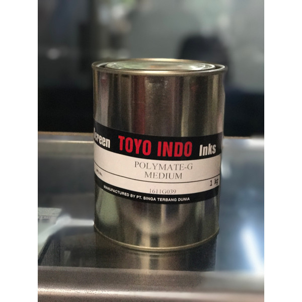 

Ready Polymate G-Medium cat sablon basis minyak toyo indo