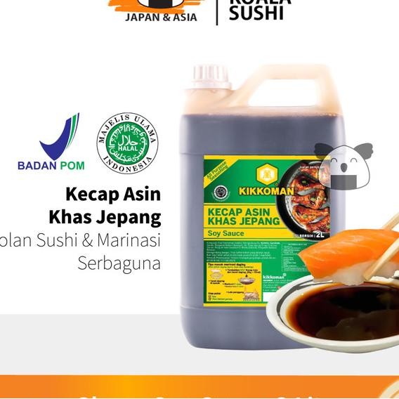 

Kikkoman Halal Sushi Shoyu | Kecap Asin Jepang | Soy Sauce Kikoman