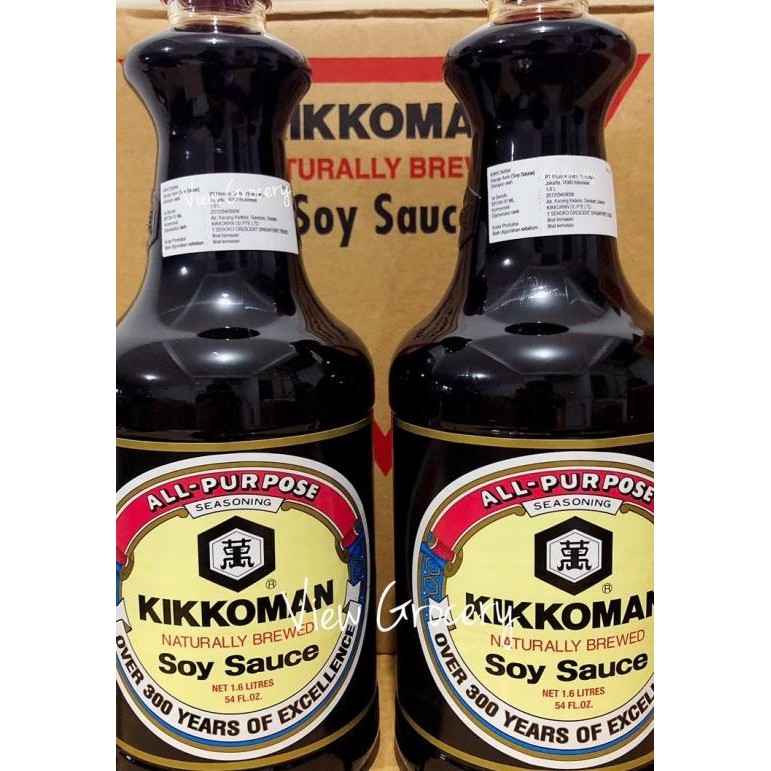

Kikkoman Soy Sauce / Kikkoman Kecap Asin/ Kikkoman Shoyu 1,6L
