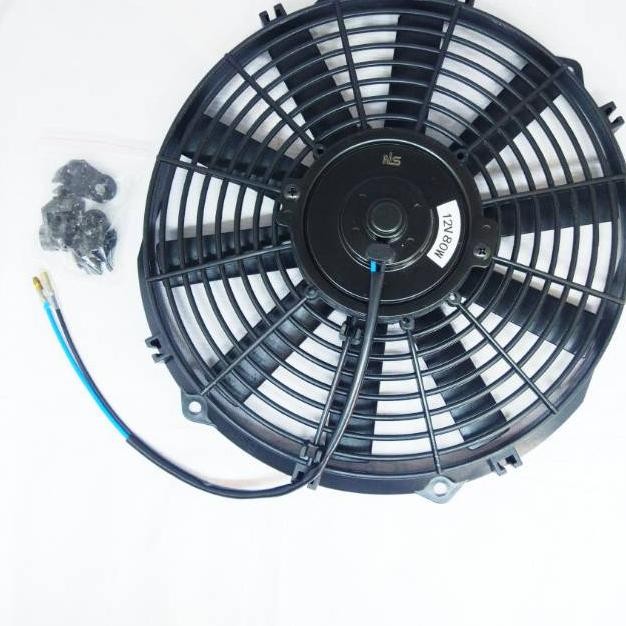 Promo Gila Kipas Radiator Ac Mobil Extra Fan Hisap-Tiup Rangka Baco 10" 10 Inch Merk Nis 12V Untuk T