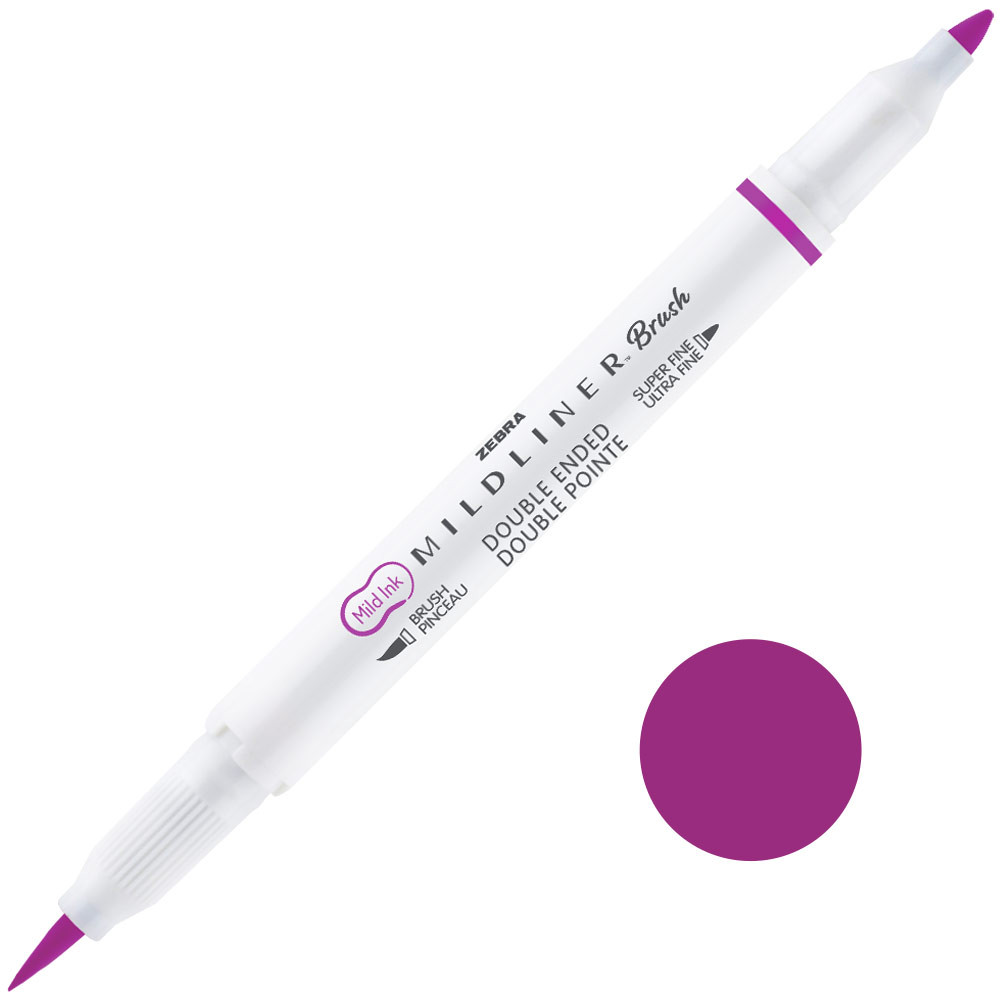 

Gramedia Cirebon - ZEBRA MILDLINER BRUSH FUCHSIA