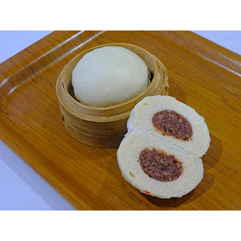 

Bakpao kacang merah Pao jumbo isi kacang merah