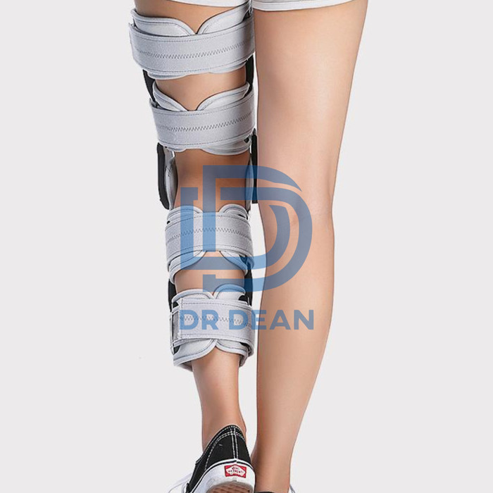 Knee Brace Post Op Deker Penyangga Lutut Terapi Paska Operasi Acl Pcl