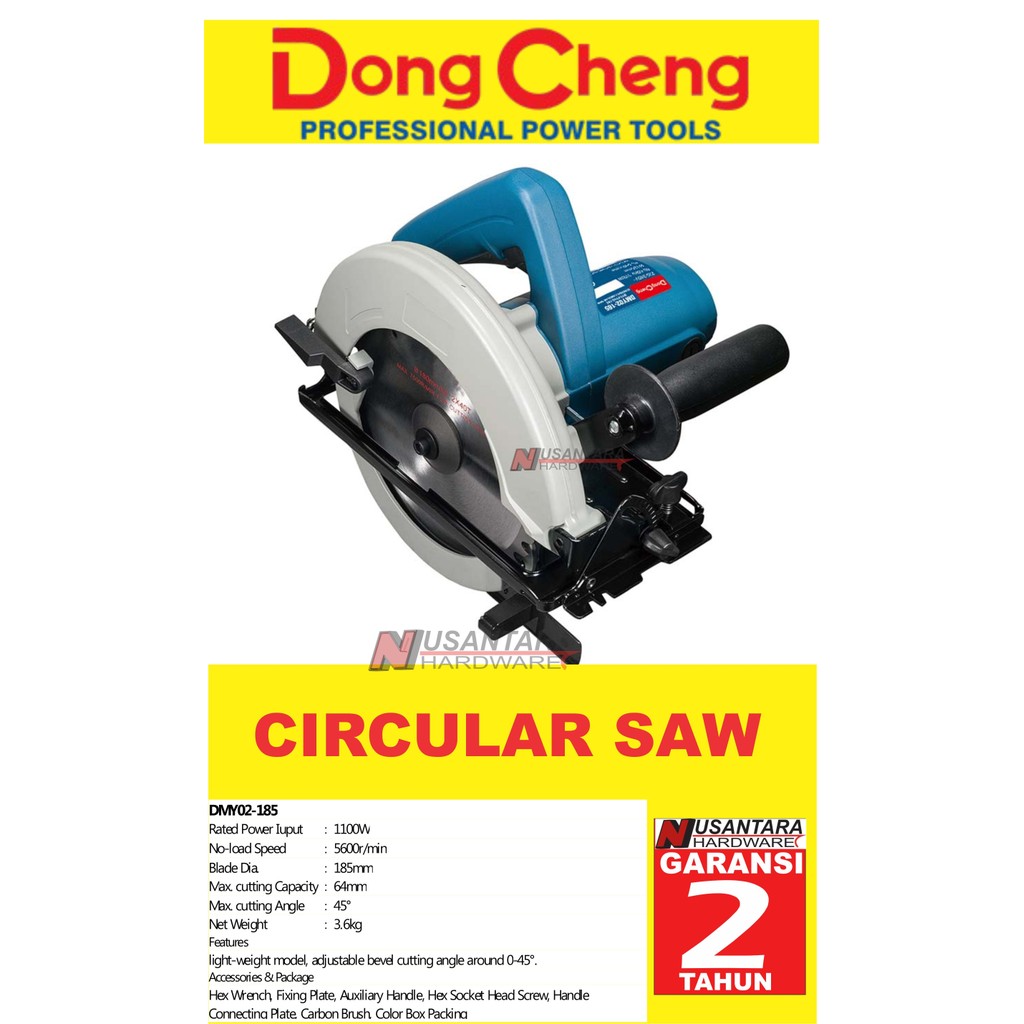 circular saw 7 inch dongcheng DMY 02-185, circle 7",mesin potong kayu,mesin belah kayu,mesin gergaji