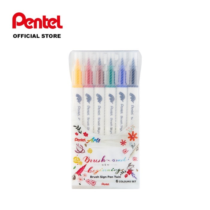 

Ba Brush Sign Pen Twin Set 6 / Set 12