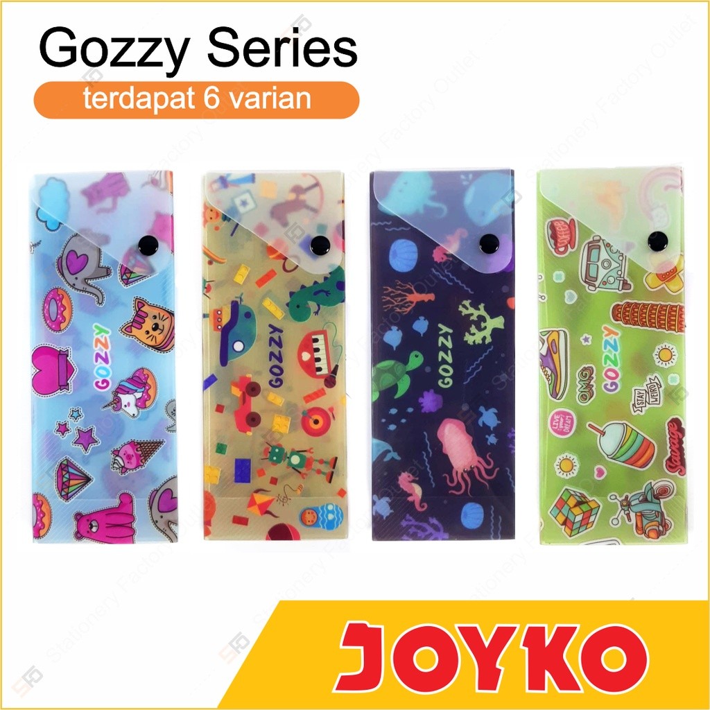 

Kotak Pensil Plastik Joyko - Pencil Case PC-0719GZ-34