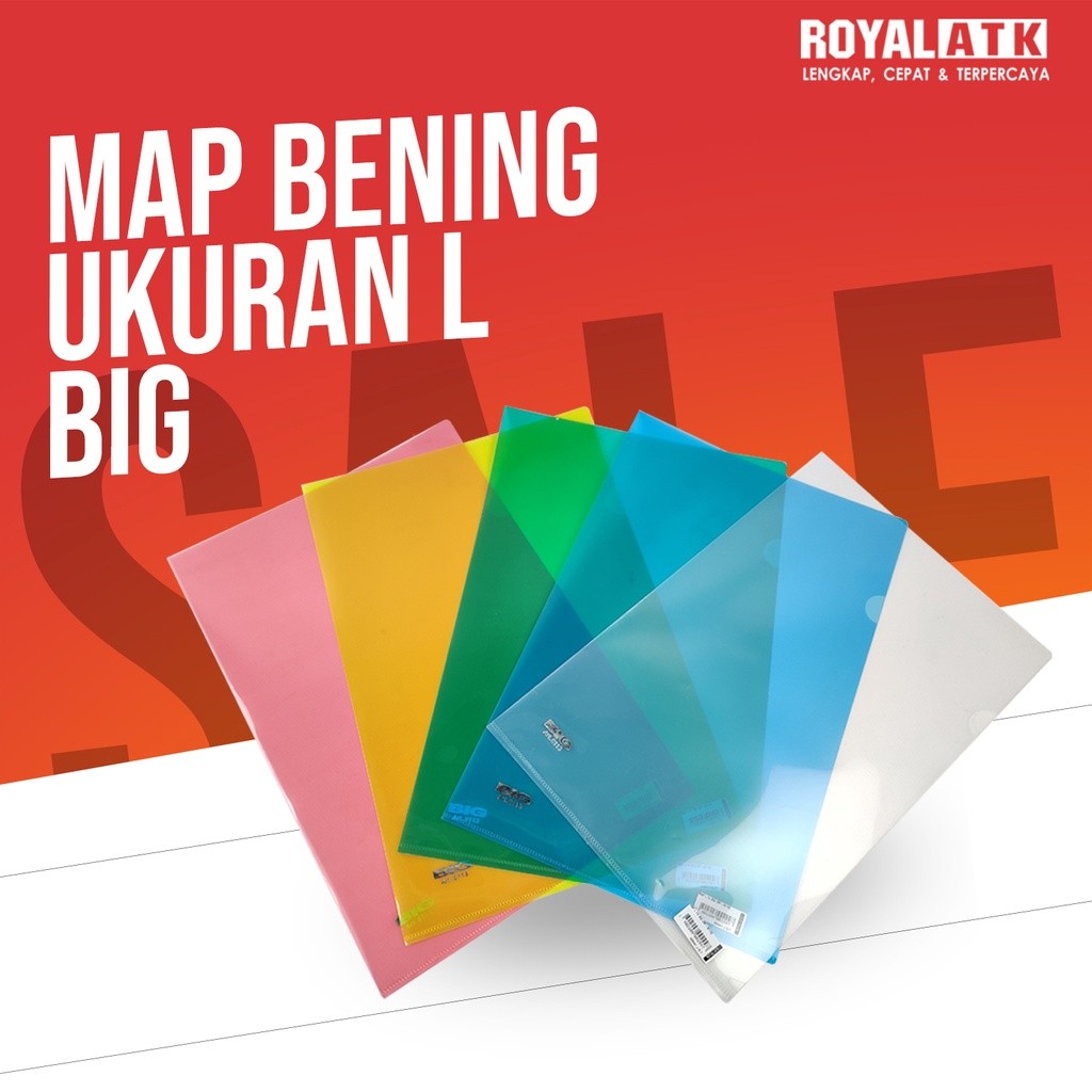 

Map L Plastik F4 / Folio 8113 Big / Clear Sleeve / Map Plastik Folio