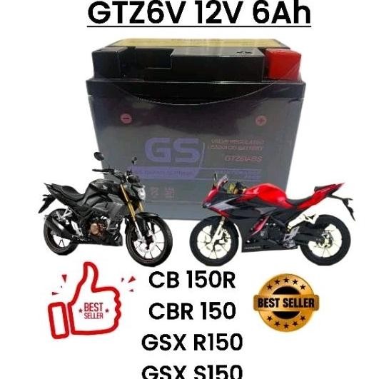 Original Aki Motor Cb 150R Cbr 150 Crf230 Gsx R150 Gsx S150,, Aki Kering Gs Grand Supreme Gtz6V 12V 