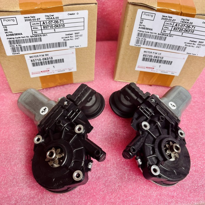 Motor regulator set power window kanan kiri inova old