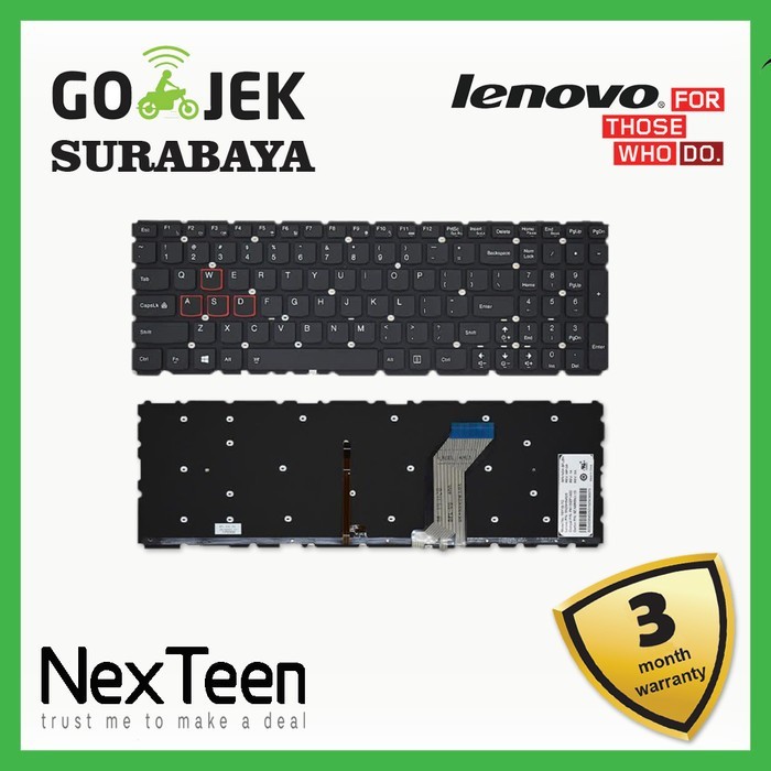 Original Keyboard IdeaPad Y700 Y700-15 Y700-15ISK Y700-15ISK Y700-17ISK