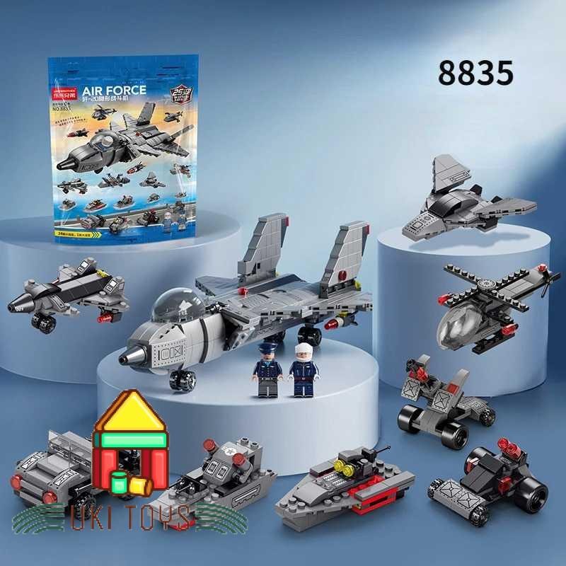Mainan Pesawat Jet Tempur Lego 510 Blocks - 8835