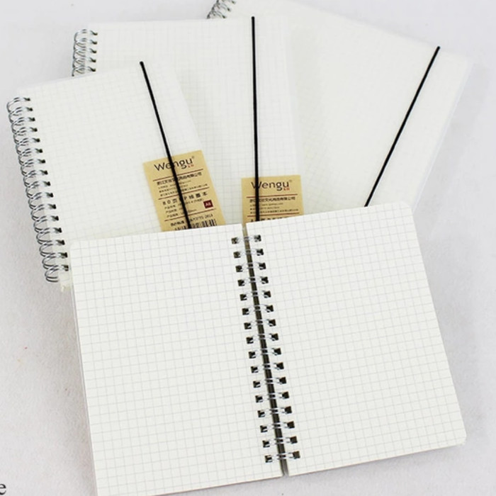 

Sale Spiral Notebook B5 (Grid/Line/Dot/Blank) 80 Lembar