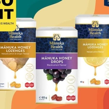 

Manuka Health Lozenges Mgo 400+ Manuka Honey Permen Madu