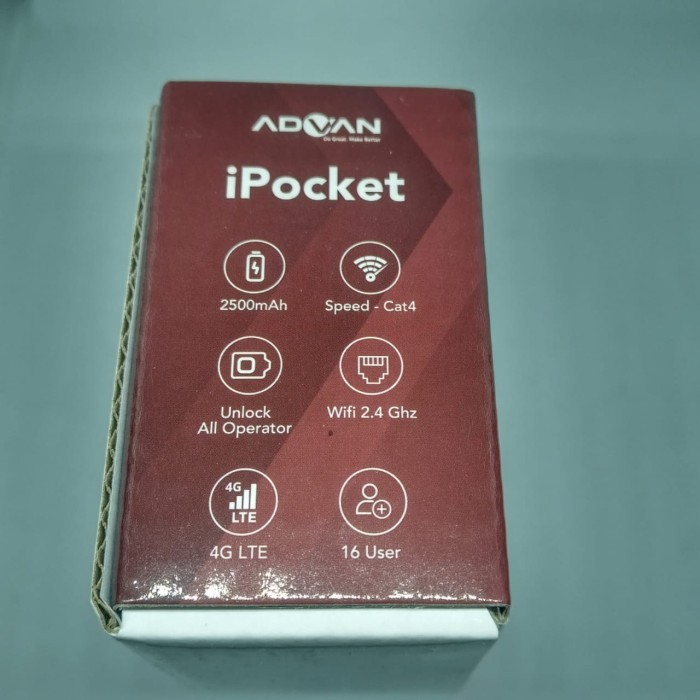 Advan Mf01 Modem Wifi Ipocket 4G Lte Unlock All Operator