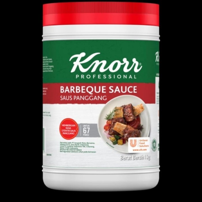 

Dijual!!! Knorr Barbeque Sauce 1 Kg