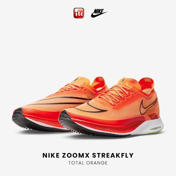 Nike Zoomx Streakfly Total Orange 100% Authentic