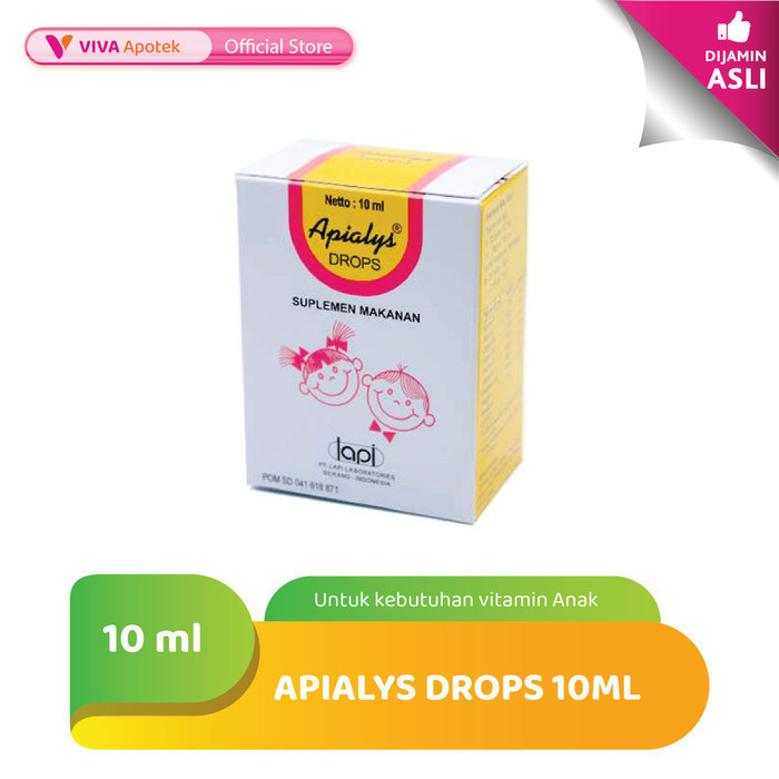 Apialys Drops untuk Kebutuhan Vitamin Anak - 10ml