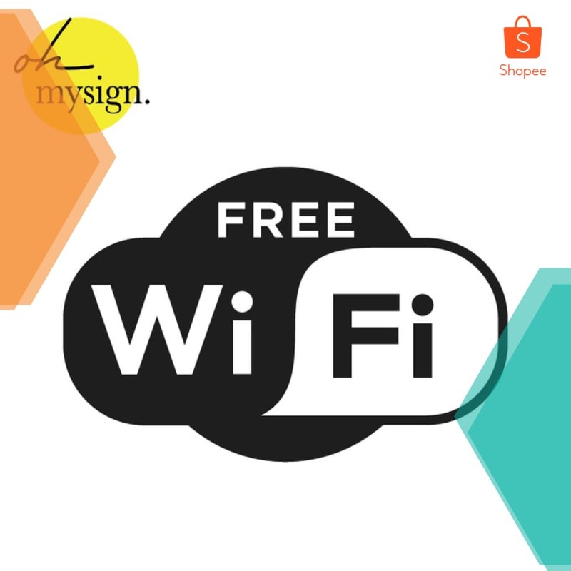 

Murah Free Wifi | Sign Board Akrilik | Papan Tanda Wifi Unik Keren