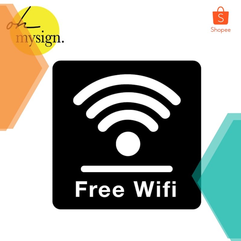 

Murah Free Wifi | Sign Board Akrilik | Papan Tanda Wifi Keren