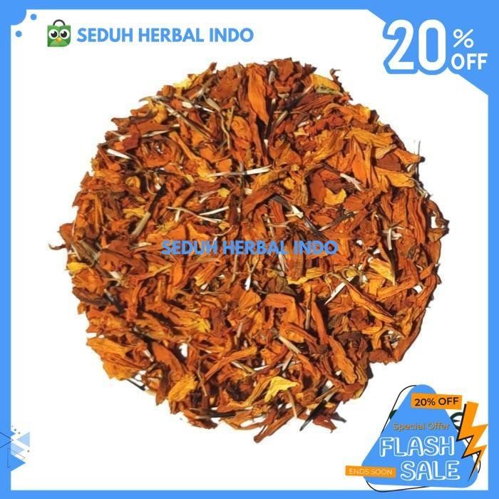 

(GRADE B) MARIGOLD FLOWER FLAKES / TEH BUNGA MARIGOLD SERPIH 8 GRAM