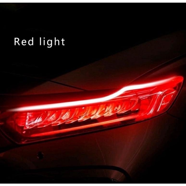 Spesial Cod Lampu Alis Led Running 30Cm/Lampu Alis Nyala Antri Led Running 12V/Lampu Drl Flexibel 30