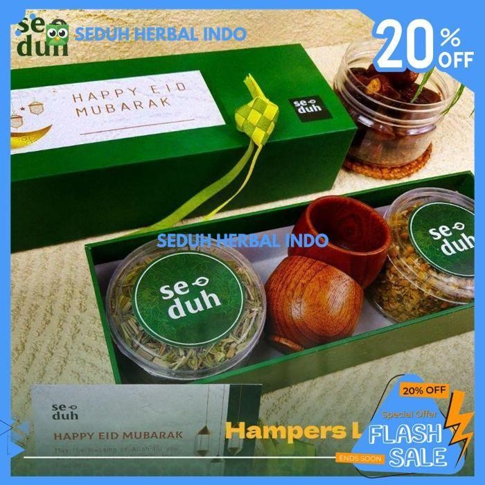 

HAMPER GIFT BOX EDISI LEBARAN / IDUL FITRI / EID MUBARAK SET B - SEDUH