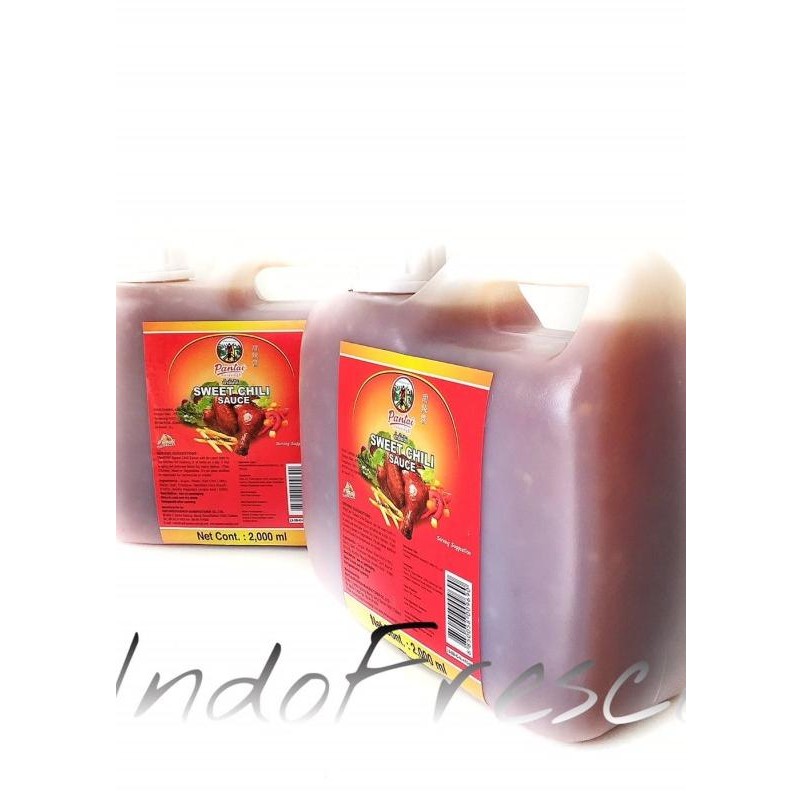 

Pantai Norasingh Sweet Chilli Sauce- Saus Sambal Manis Thai Jerigen 2L