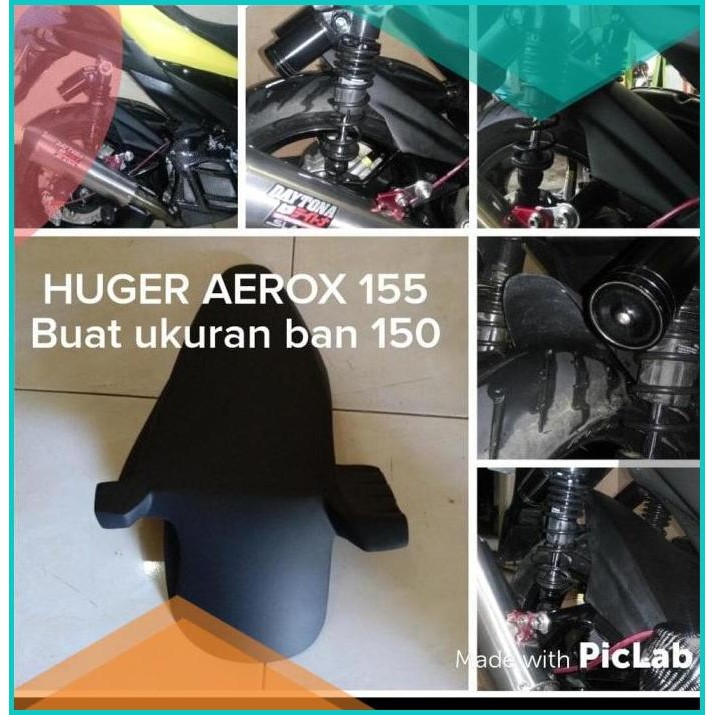 Hugger ban 150 aerox hugger ban besar yamaha aerox 155  140BZ4 parts