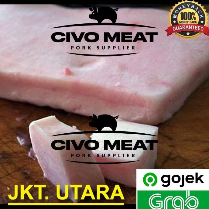 

Lemak / Minyak babi (Lard) Potong Kotak 1kg