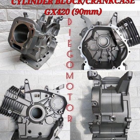 Cylinder Blok Crankcase Bodi Mesin Penggerak Honda Gx420 16Hp