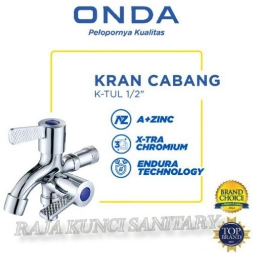 Kran Cabang ONDA K-TUL 1/2"/Kran Shower/Kran Double Onda