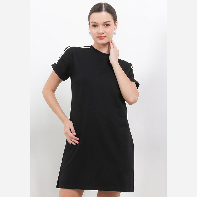 Tolliver Stripes Dress Wanita