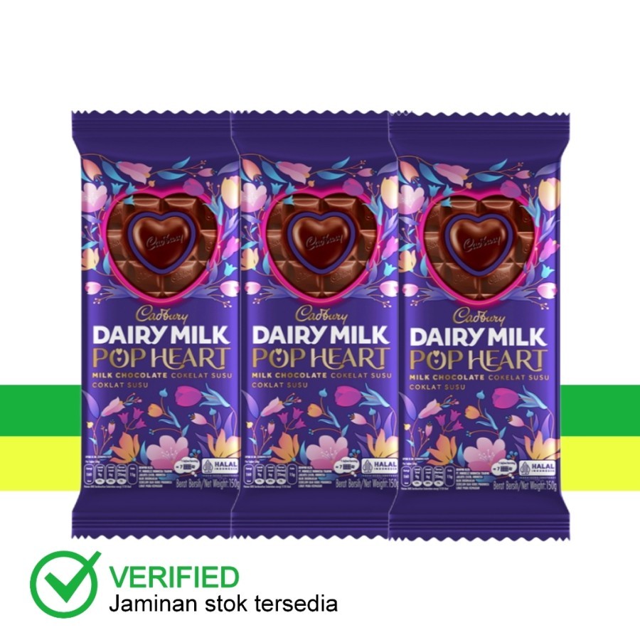 

Cadbury Dairy Milk Pop Heart Milk Chocolate 3 Kg