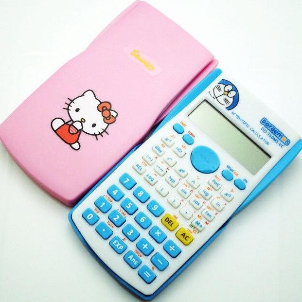 

TERLARIS Kalkulator ILMIAH SCIENTIFIC doraemon dan Hello Kitty KARAKTER 350 SCIENTIFIC / ILMIAH / SAINS / FISIKA / KIMIA / MTK ukd-