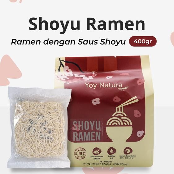 

Yoy Natura E Kering Dry Shoyu Ramen (6 Pax)