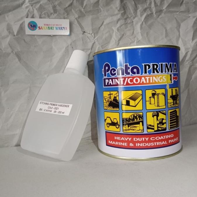 PENTA ETCHING PRIMER 2K /CAT DASAR GALVANIS/ CAT DASAR ALUMUNIUM BARU