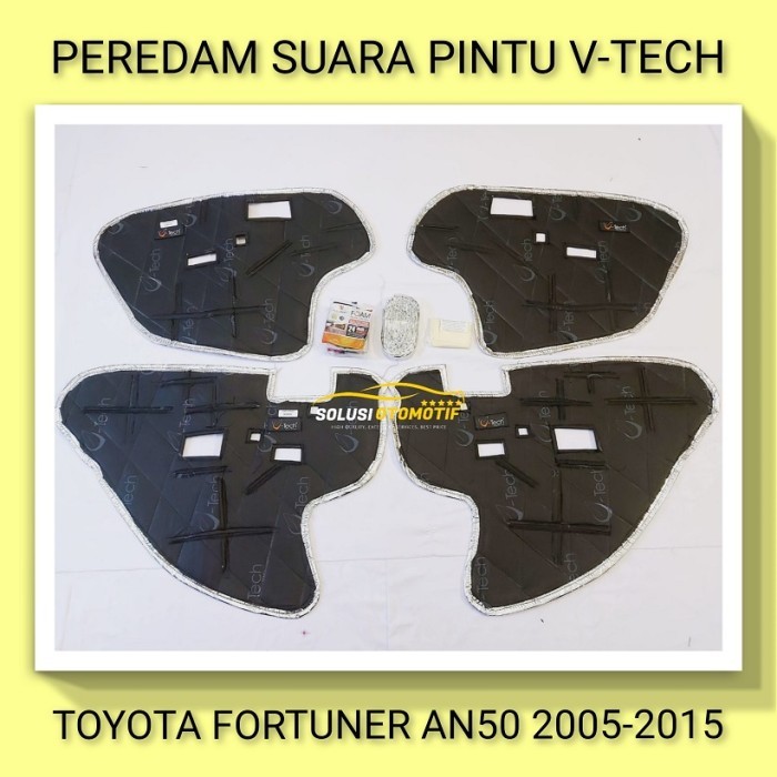 TOYOTA FORTUNER 2005-2015 PEREDAM SUARA PINTU AKSESORIS MOBIL VTECH