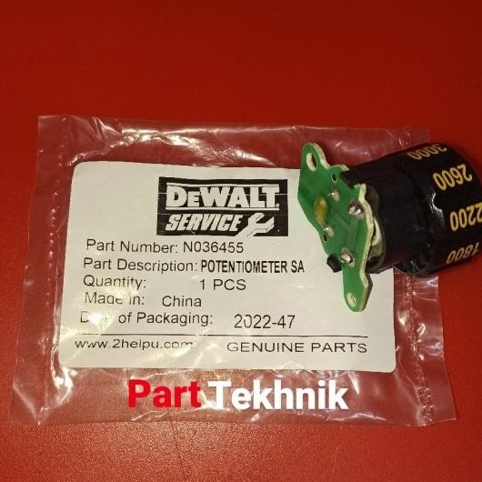 Potentiometer/Speed Control Dwp849X Dewalt Mesin Poles