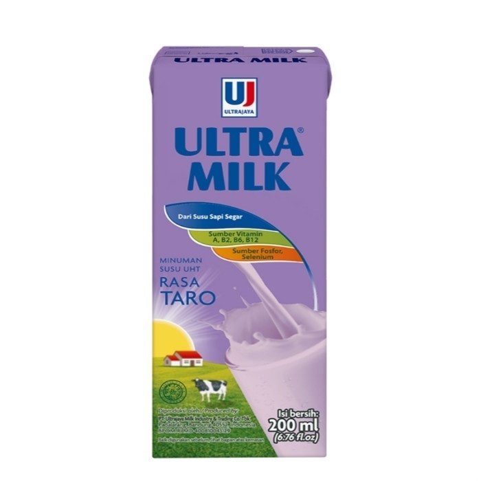 

ULTRA MILK Susu UHT Taro 200 ml