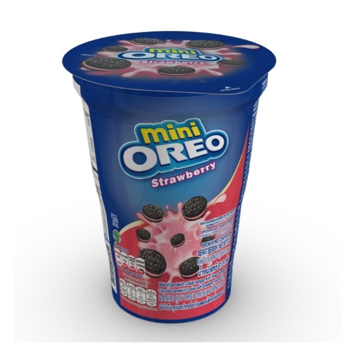 

OREO Mini Biskuit Strawberry 61,3 g