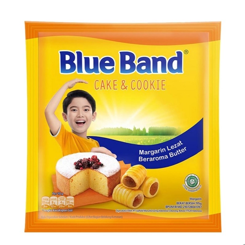 

Blue Band Margarine Cake Cookie Sachet 200 g
