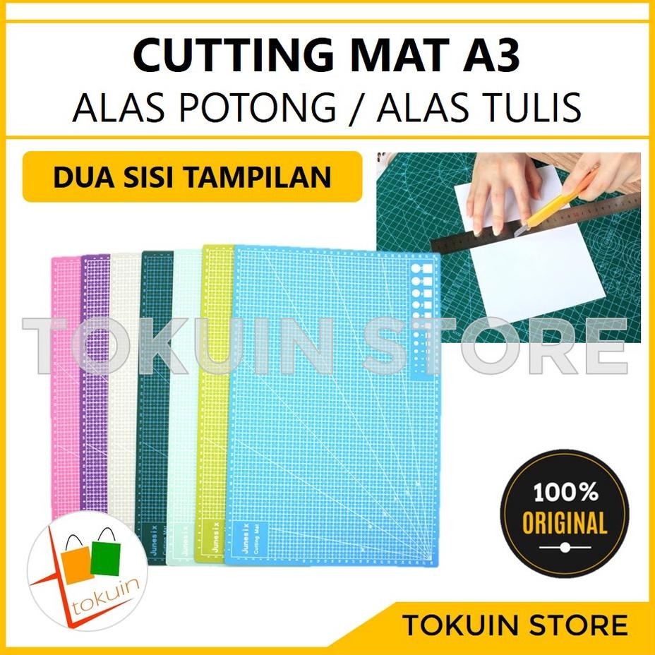 

VIRAL Work Cutting Mat A3 Alas Potong Kertas Cutter Desktop Pad Matt A3 PVC ua-86